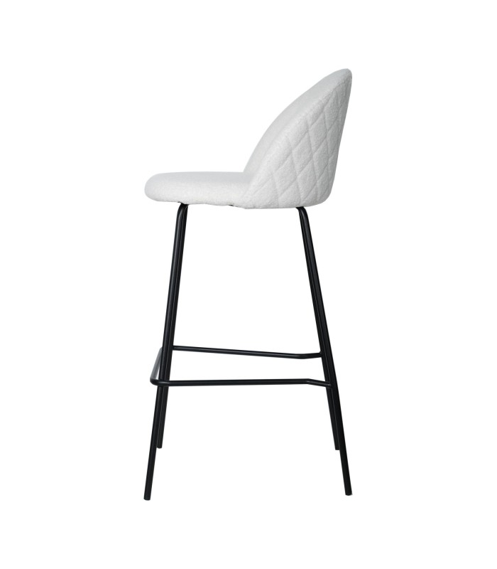 Silla Baker Velvet Blanca