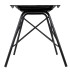Silla de Cuero Coimbra Negro