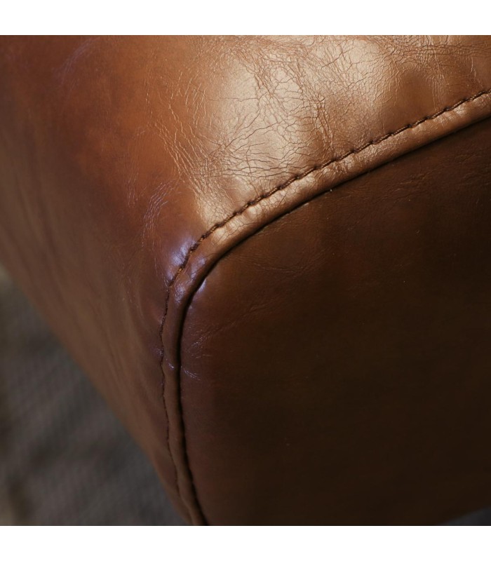 Sitial Turín Eco-Cuero Marrón