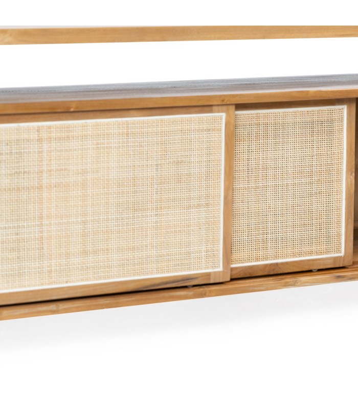 Rack Liberty Grande Madera Natural 150 x 40 x 60cm