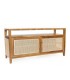 Rack Liberty Mediano Madera Natural 120 x 40 x 60cm