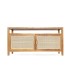 Rack Liberty Mediano Madera Natural 120 x 40 x 60cm