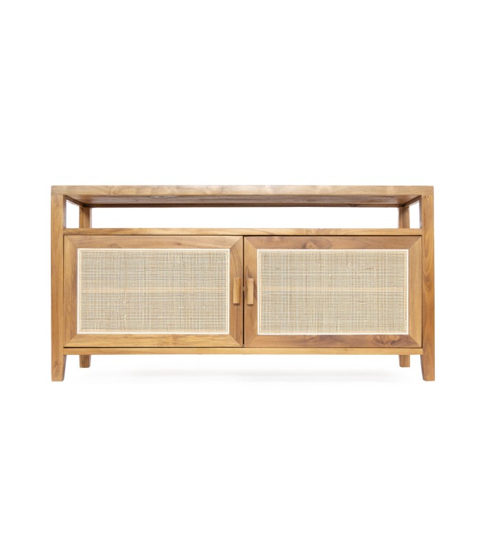 Rack Liberty Mediano Madera Natural 120 x 40 x 60cm