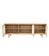 Rack Liberty Madera Natural 3 Puertas 180 x 40 x 60cm