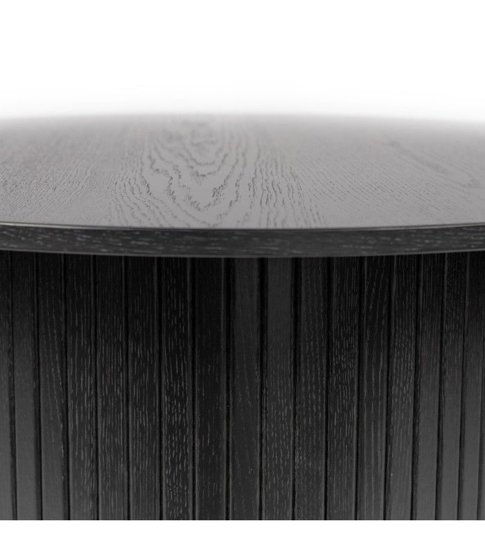 Mesa de centro Oslo de Roble Americano Negro