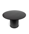 Mesa de comedor Oslo de madera de Roble Negro