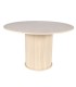 Mesa de comedor Oslo de madera de Roble Blanco Albayalde