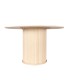 Mesa de comedor Oslo de madera de Roble Blanco Albayalde