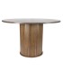 Mesa de comedor Oslo de madera de Roble Café