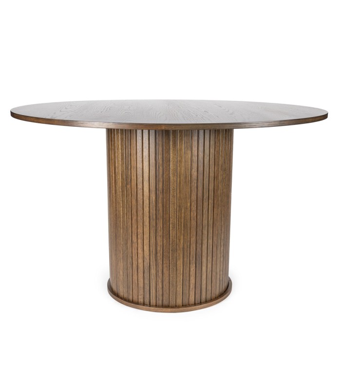 Mesa de comedor Oslo de madera de Roble Café