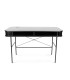 Mesa Escritorio Vigeland puerta corredera negro 120 x 60 x 77cm