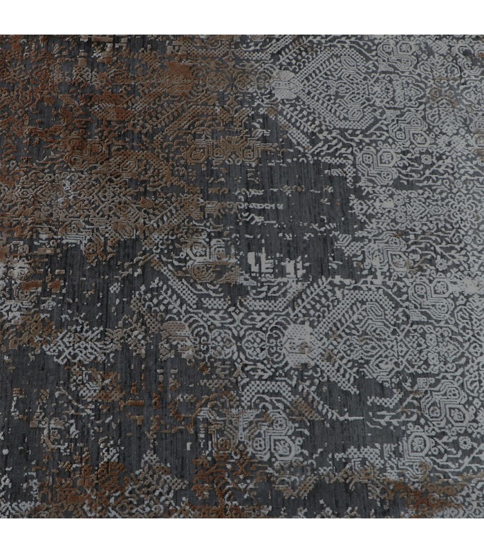 Alfombra Turca Gallery Marroqui Gris-Cobre 160x230cm