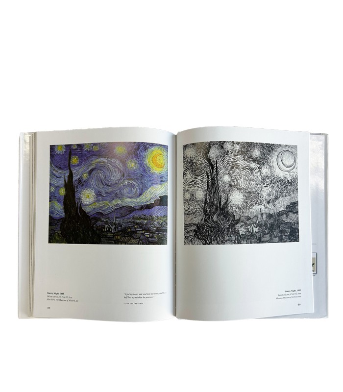 Libro Van Gogh Azul/Blanco
