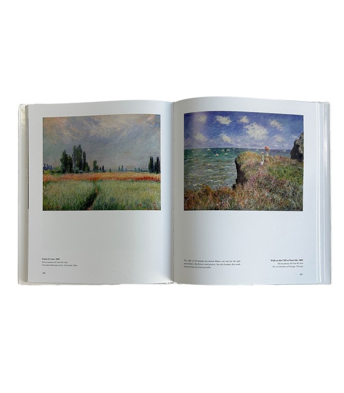Libro Monet The Leader Azul/Blanco
