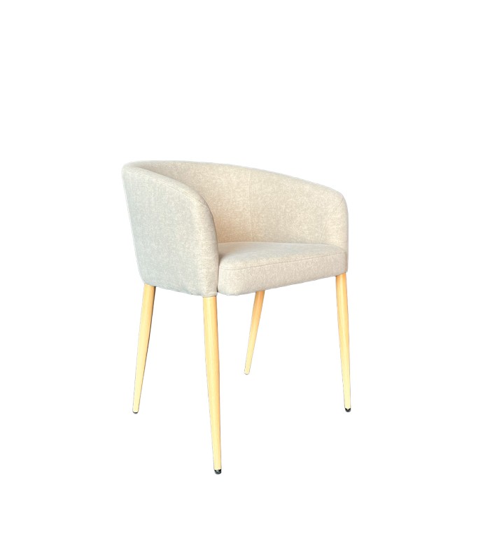 Silla Thomas Tela Café Chocolate