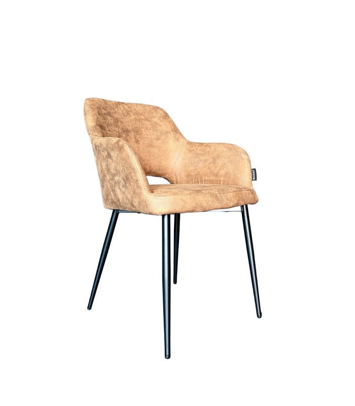 Silla Harry Tela Café Chocolate