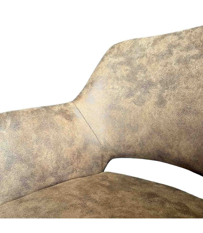 Silla Harry Tela Café Chocolate