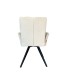 Silla Preston Con Brazos Tela Beige