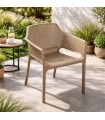 Silla Marion Pp Beige Apilable
