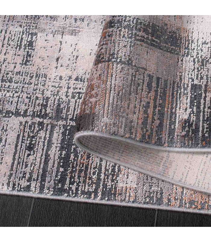 Alfombra Turca Gallery Geométrica Crema/Gris 200x290cm