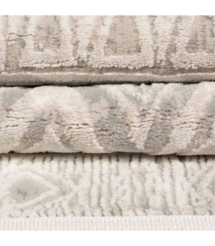 Alfombra Turca Vaivien Beige C/Blanco 200x290cm