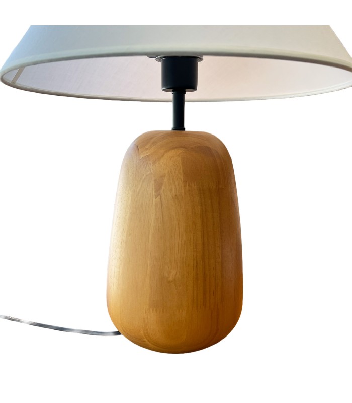 Lampara de Mesa Buland Madera L Natural