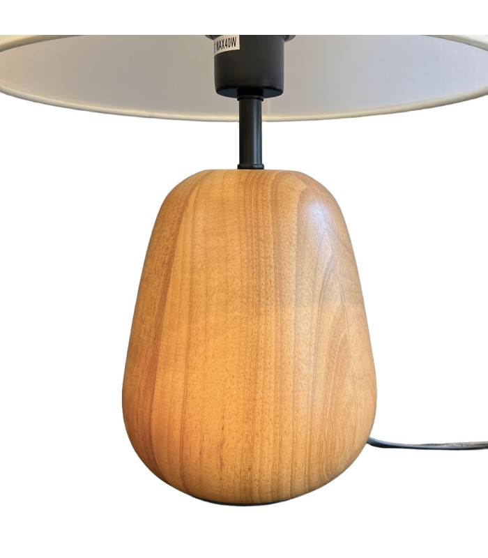 Lampara de Mesa Buland Madera S Natural