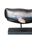 ADORNO BALLENA MOBY POLIRESINA NEGRO