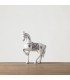 ADORNO CABALLO GRANADA POLIRESINA BLANCO