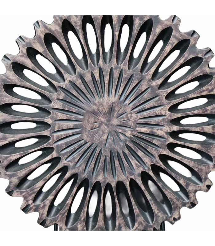 ADORNO AYMARA POLIRESINA CAFÉ