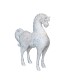 ADORNO CABALLO ADOLFO POLIRESINA GRIS