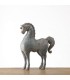 ADORNO CABALLO ADOLFO POLIRESINA GRIS