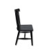 Silla Windsor Madera de Teca Negro