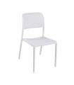 Silla Moka Blanca PVC