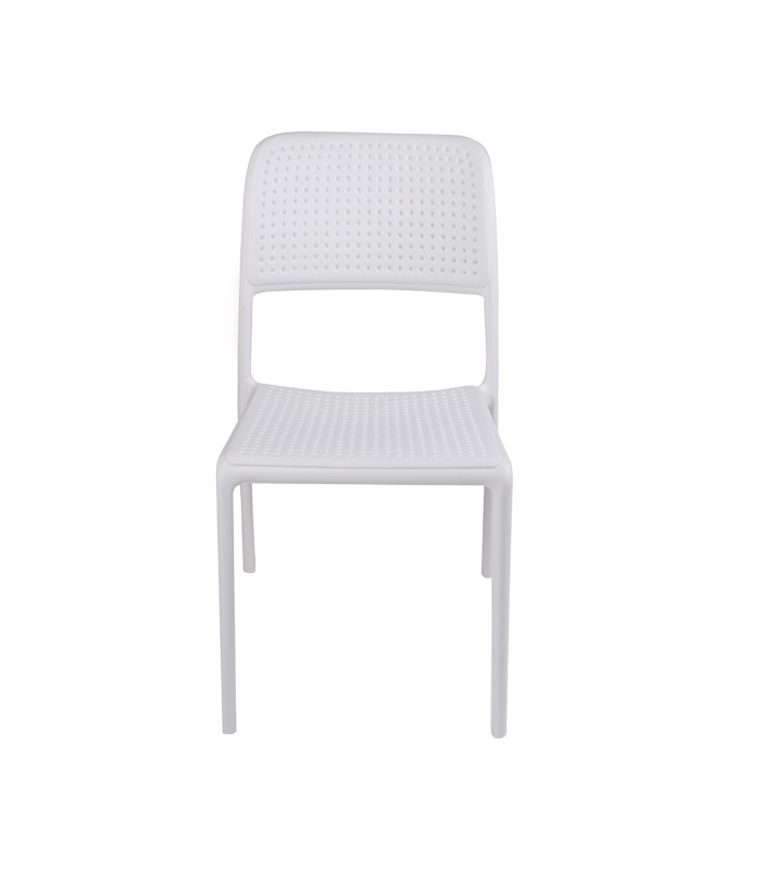 Silla Moka Blanca PVC