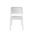 Silla Moka Blanca PVC