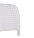 Silla Moka Blanca PVC