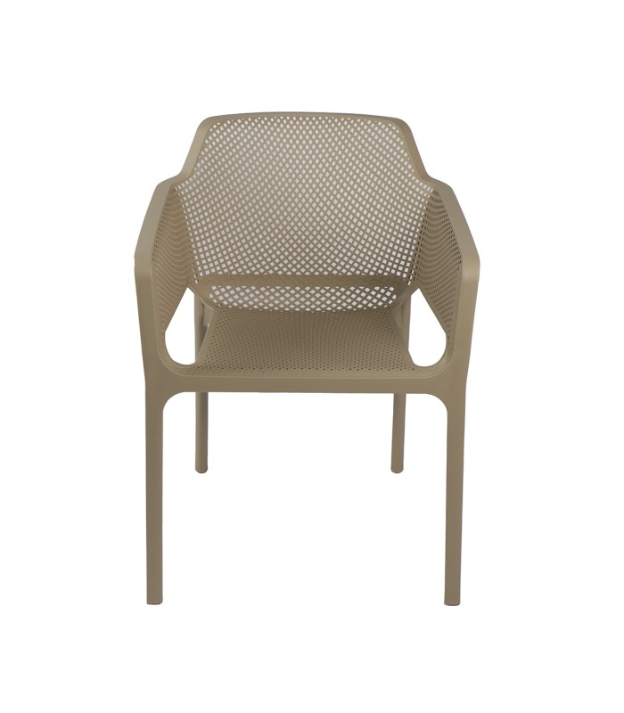 Silla Marion Pp Beige Apilable