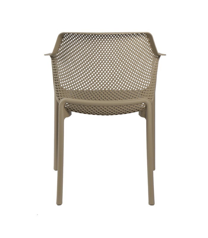 Silla Marion Pp Beige Apilable