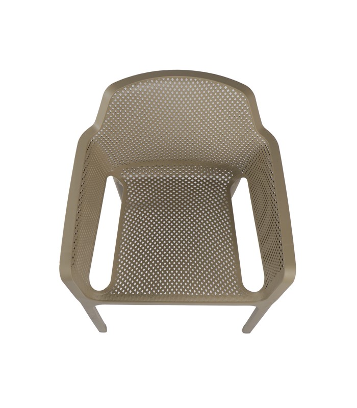 Silla Marion Pp Beige Apilable