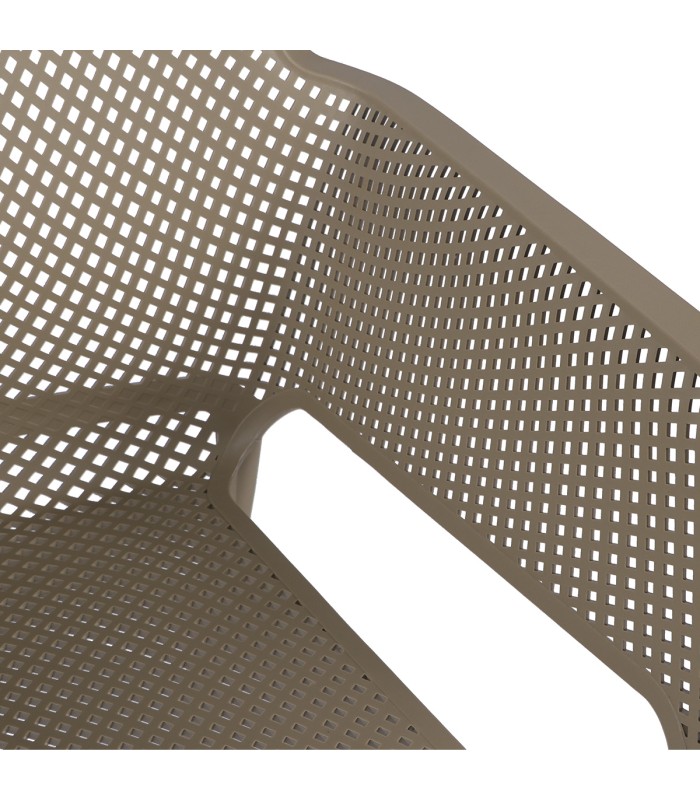 Silla Marion Pp Beige Apilable