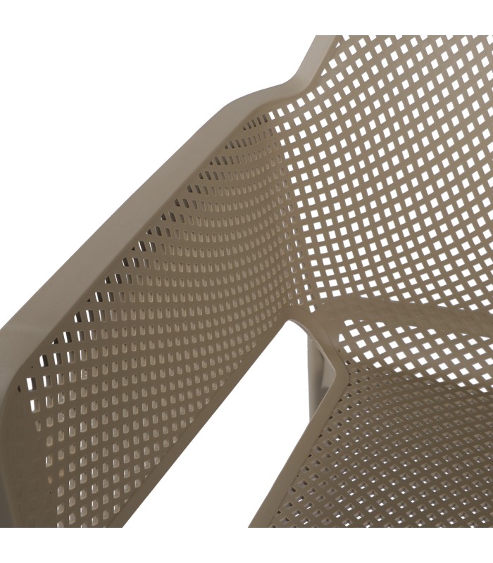 Silla Marion Pp Beige Apilable