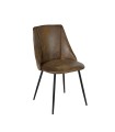 Silla de Comedor Smeg Marron