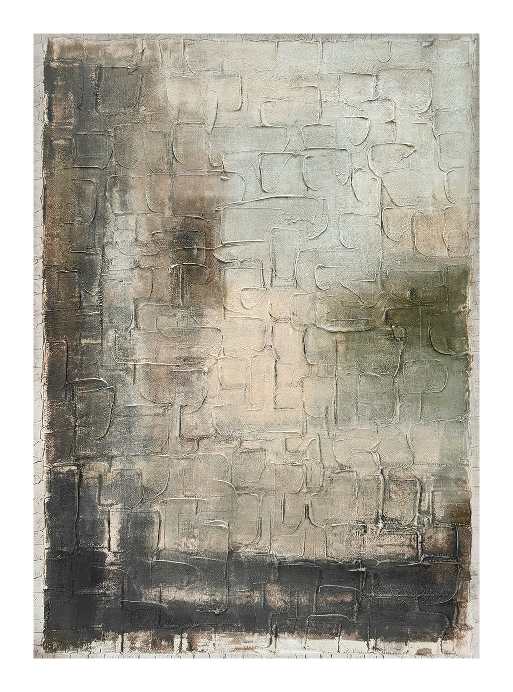 Oleo Texturado "Sin Límites" Pintado a Mano sobre Canvas 100 x 140 cm (Llegada en Octubre)
