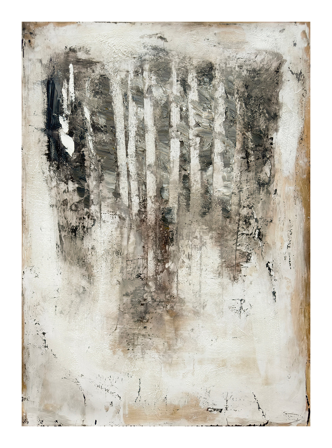 Cuadro "Enigma" Pintado a Mano sobre Canvas 100 x 140 cm (Llegada en Octubre)