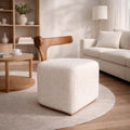 Silla Almodovar Tela Beige/Madera Fresno Walnut