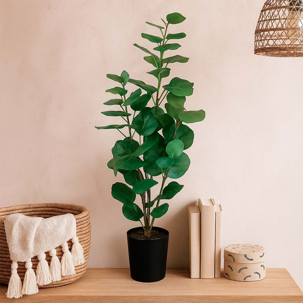 Árbol Eucalipto con Macetero 91 cm de Altura