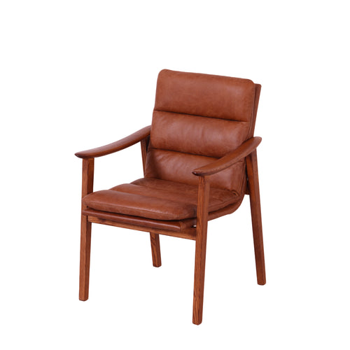 Poltrona Kidney - Cuero Cognac
