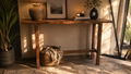 ARRIMO VICTOR RECTANGULAR MADERA FRESNO NATURAL 150X35X85CM