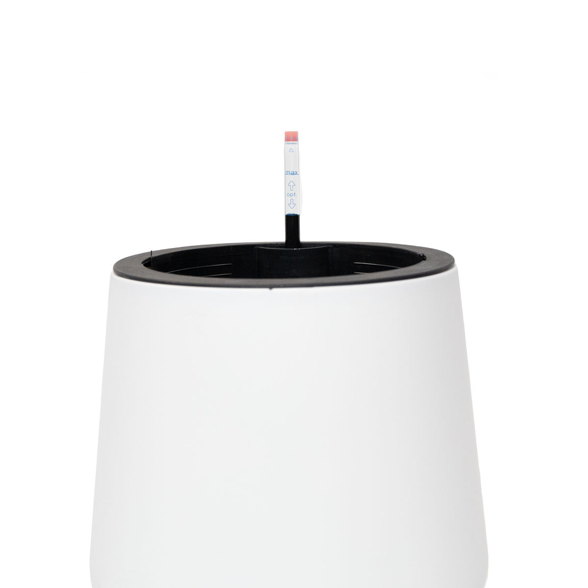 Macetero ALINE PVC autorregante redondo blanco 31 x 35cm